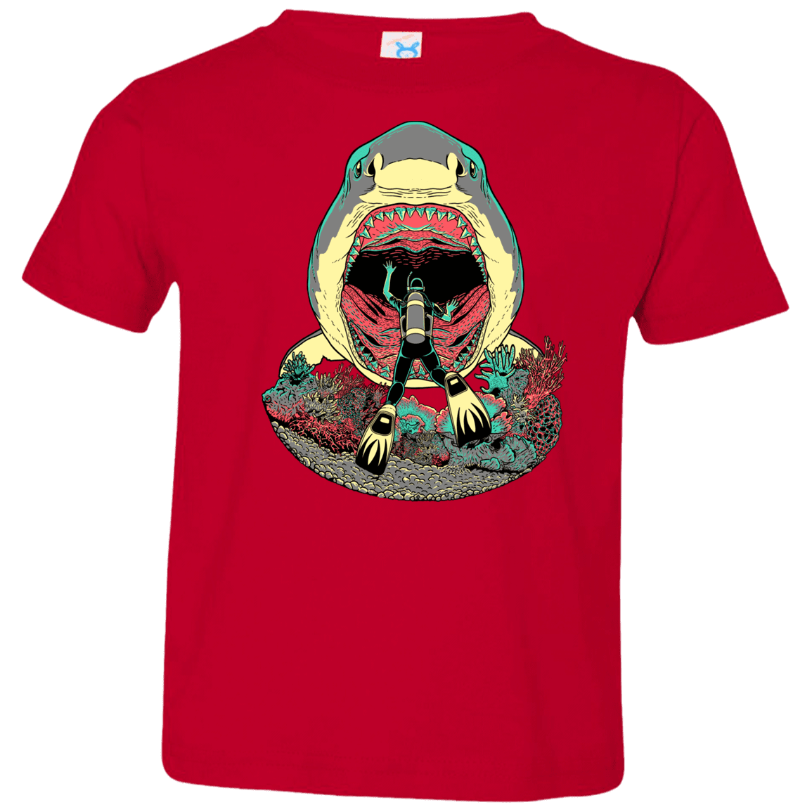 T-Shirts Red / 2T Megalodoom Toddler Premium T-Shirt