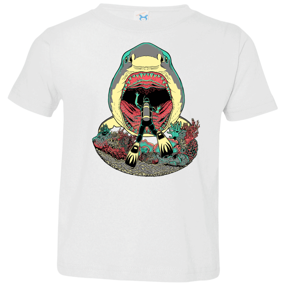 T-Shirts White / 2T Megalodoom Toddler Premium T-Shirt