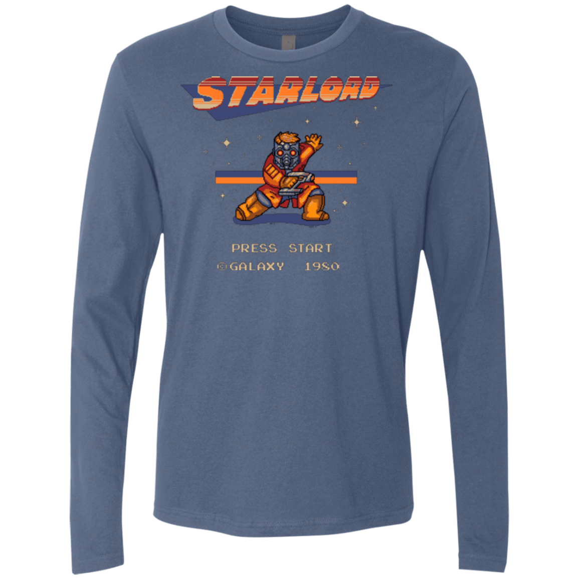 T-Shirts Indigo / Small Megalord Men's Premium Long Sleeve