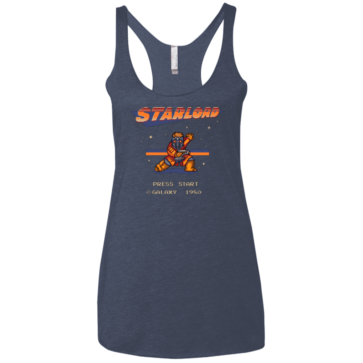 T-Shirts Vintage Navy / X-Small Megalord Women's Triblend Racerback Tank