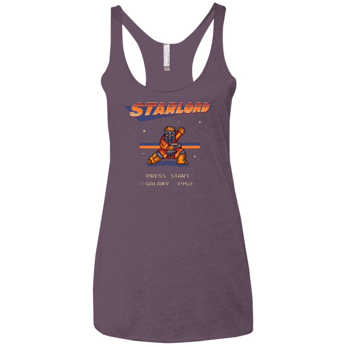 T-Shirts Vintage Purple / X-Small Megalord Women's Triblend Racerback Tank