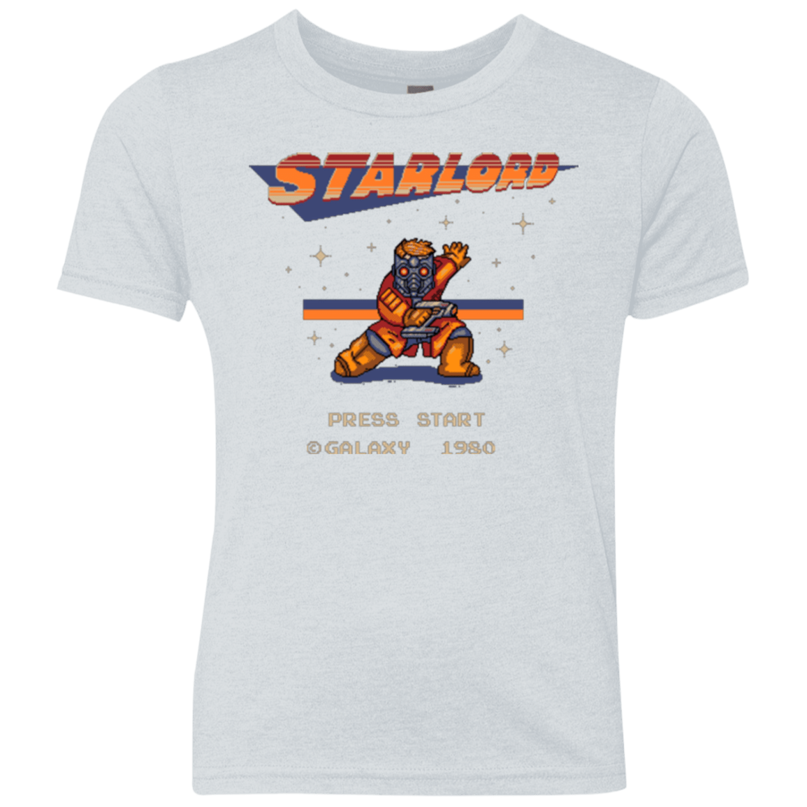 T-Shirts Heather White / YXS Megalord Youth Triblend T-Shirt