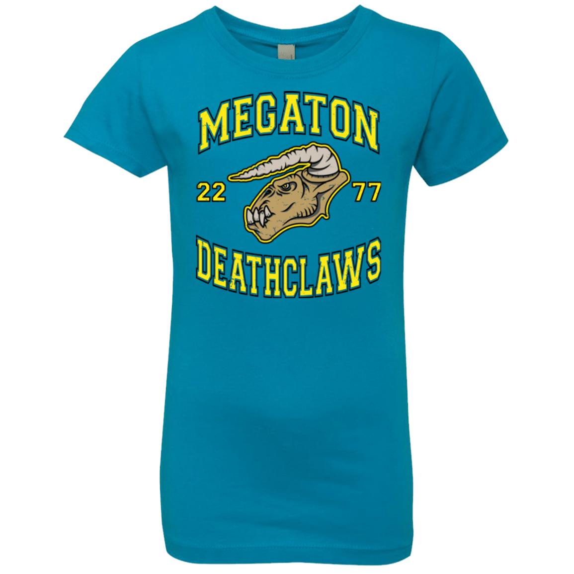 T-Shirts Turquoise / YXS Megaton Deathclaws Girls Premium T-Shirt