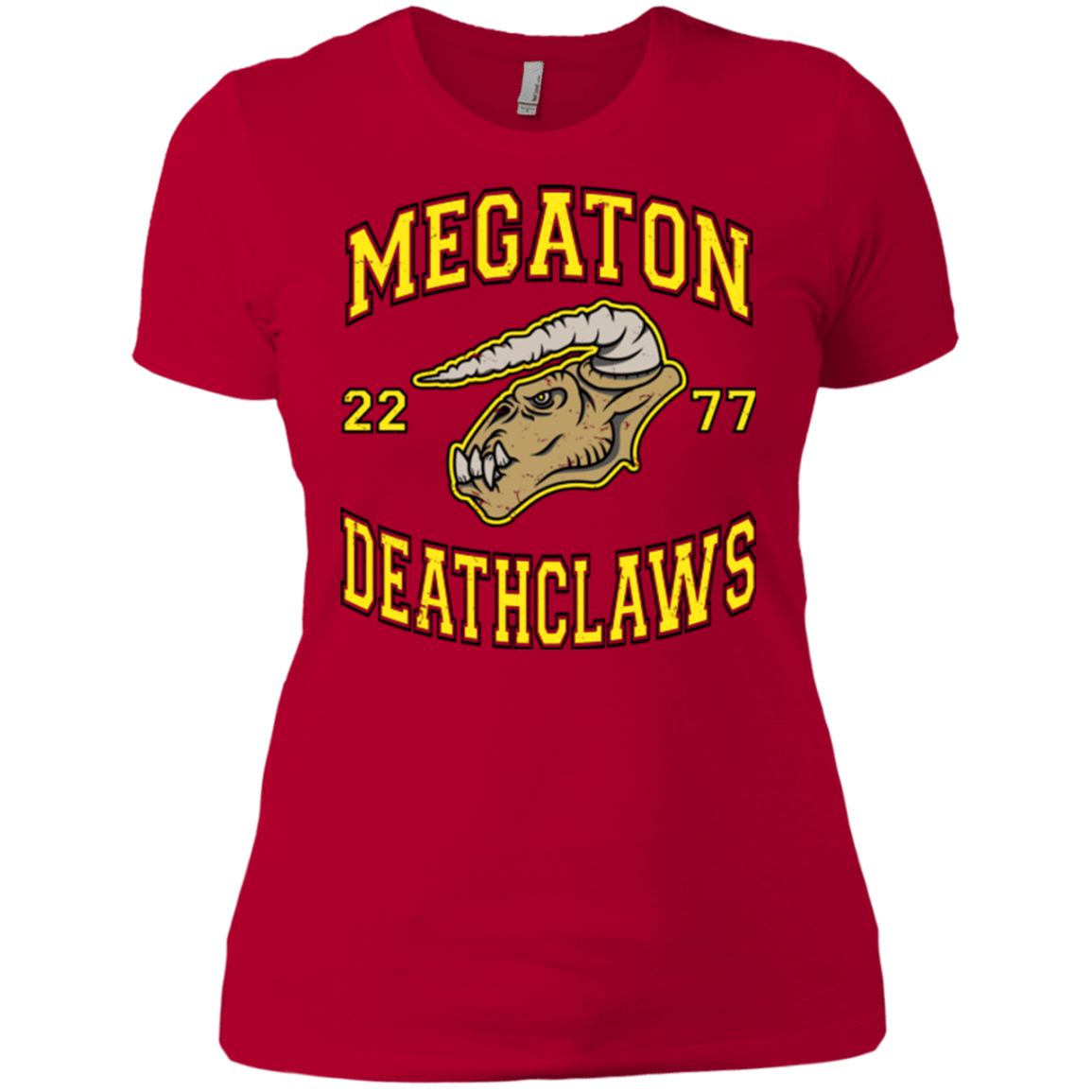 T-Shirts Red / X-Small Megaton Deathclaws Women's Premium T-Shirt