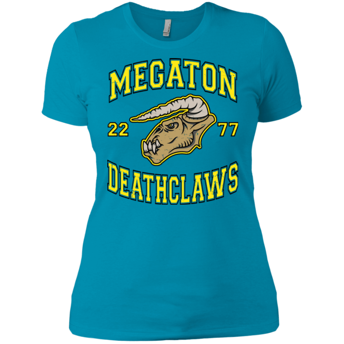 T-Shirts Turquoise / X-Small Megaton Deathclaws Women's Premium T-Shirt