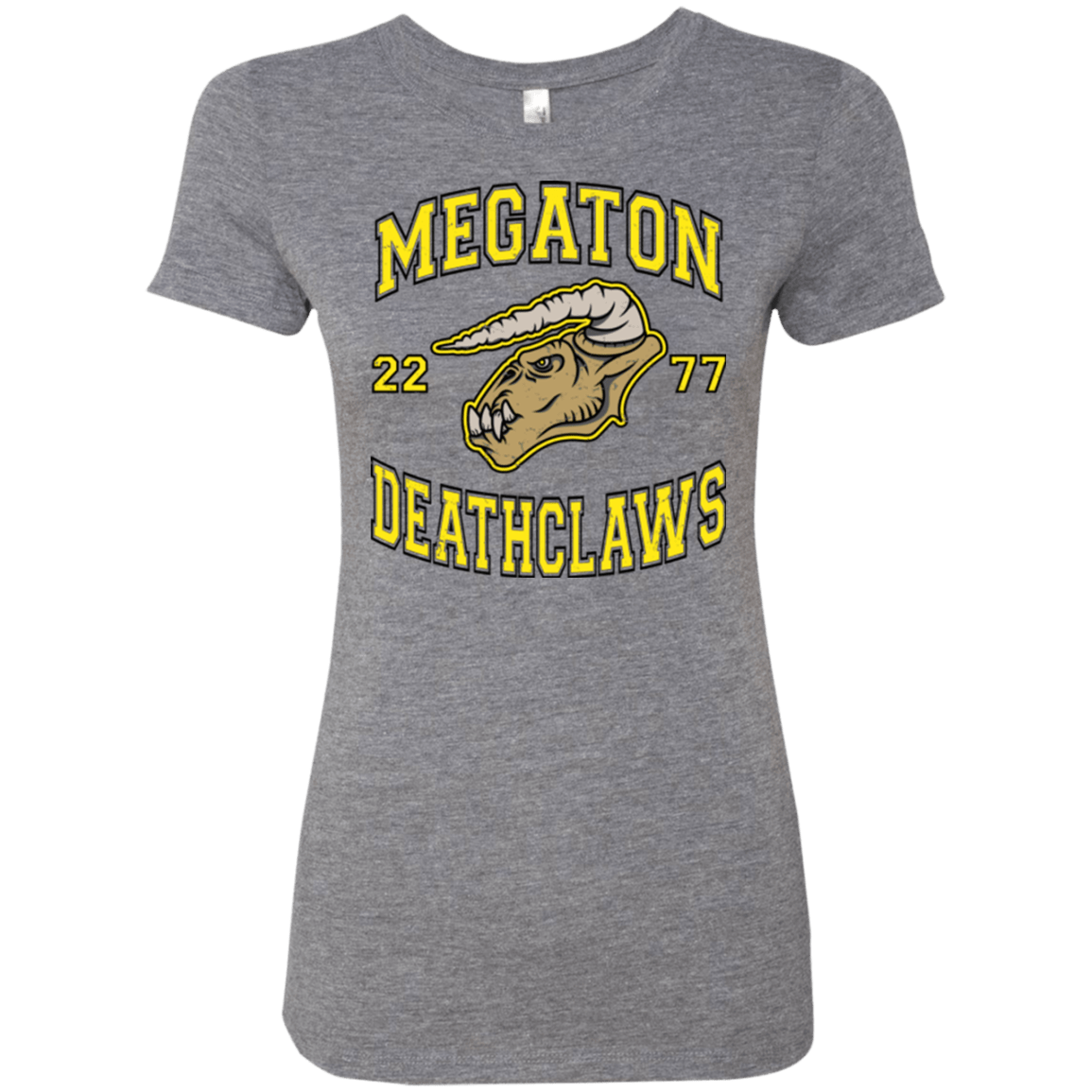 T-Shirts Premium Heather / Small Megaton Deathclaws Women's Triblend T-Shirt