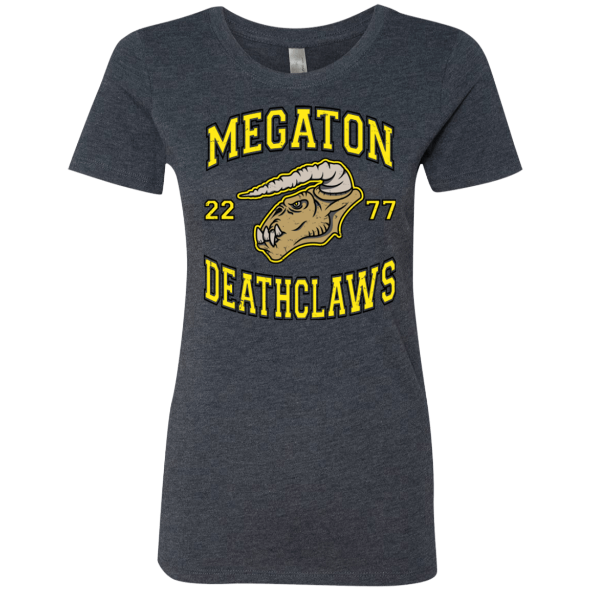 T-Shirts Vintage Navy / Small Megaton Deathclaws Women's Triblend T-Shirt