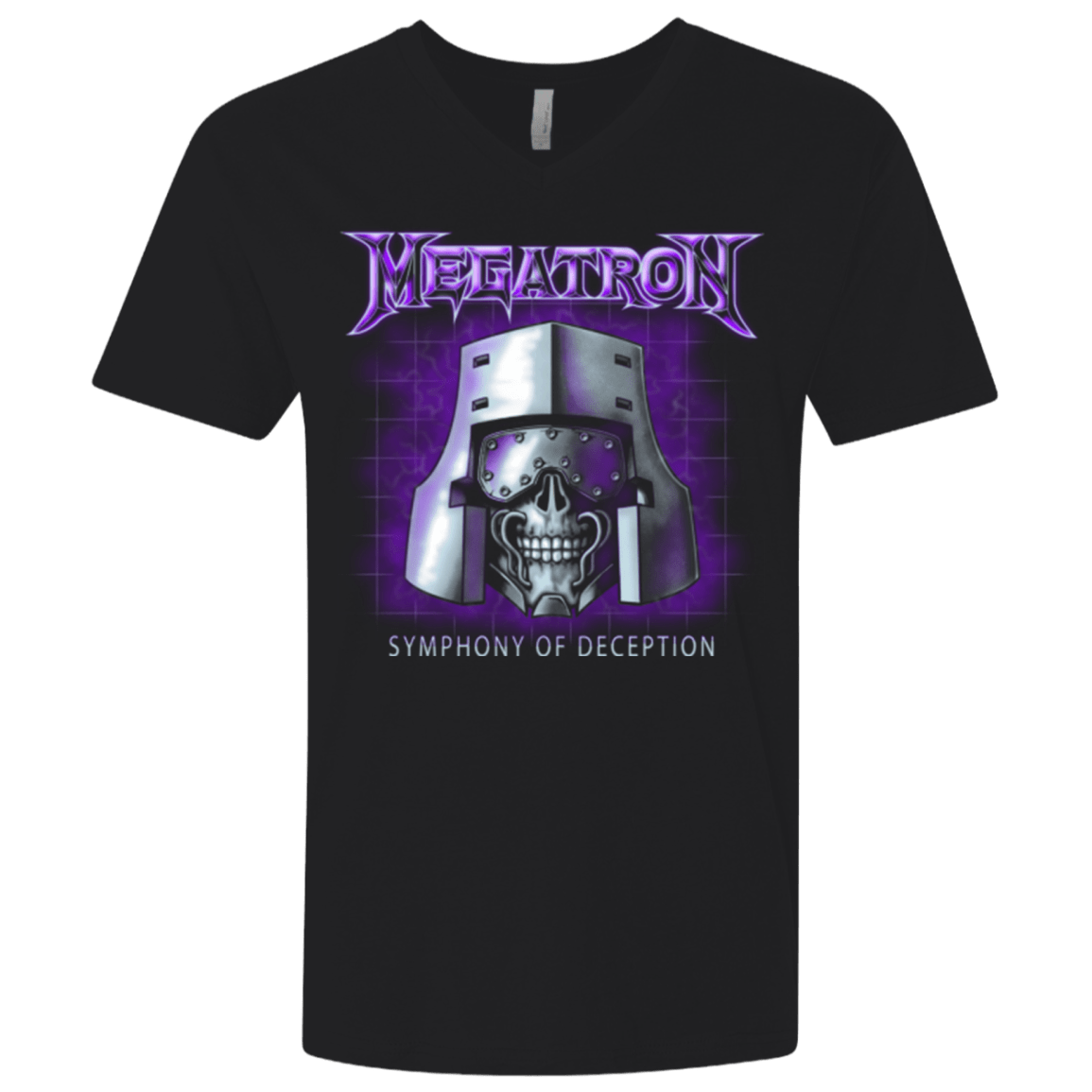 T-Shirts Black / X-Small Megatron Men's Premium V-Neck