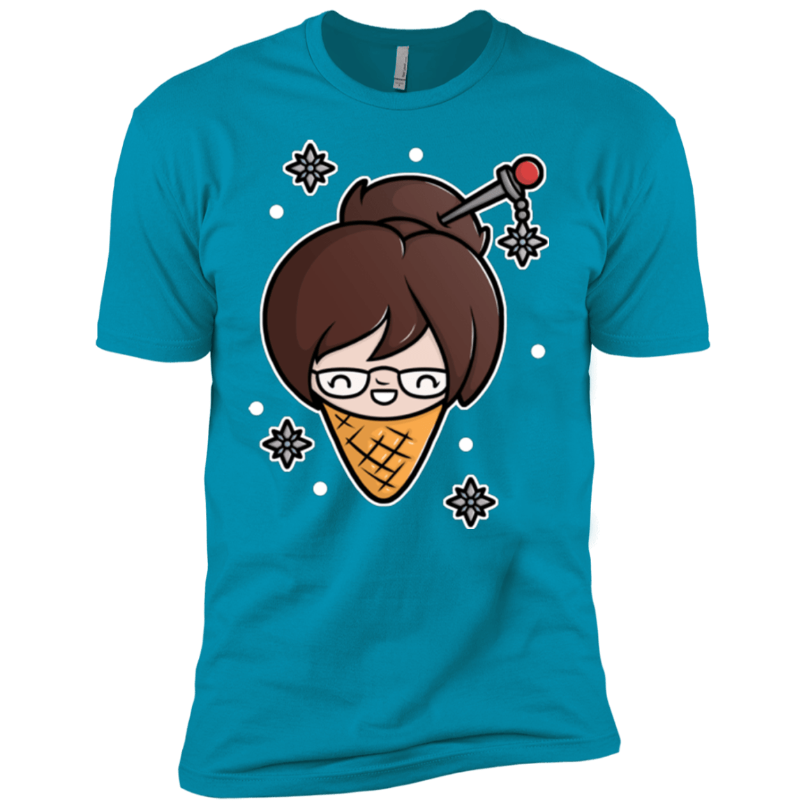 T-Shirts Turquoise / YXS Mei Cone Boys Premium T-Shirt