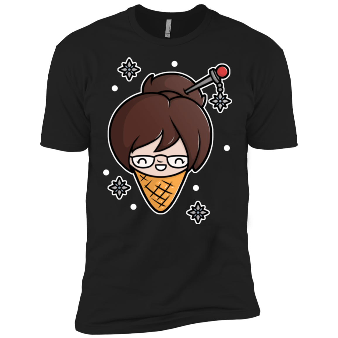 T-Shirts Black / X-Small Mei Cone Men's Premium T-Shirt