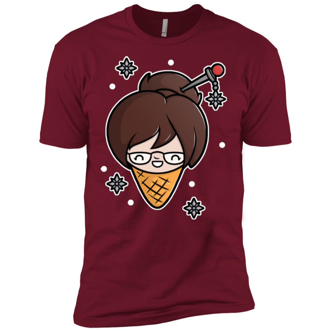 T-Shirts Cardinal / X-Small Mei Cone Men's Premium T-Shirt