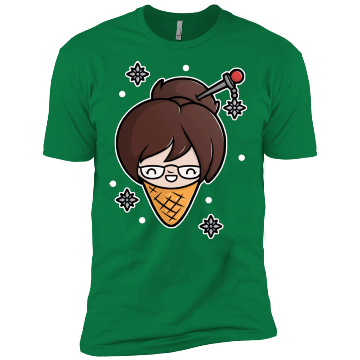 T-Shirts Kelly Green / X-Small Mei Cone Men's Premium T-Shirt