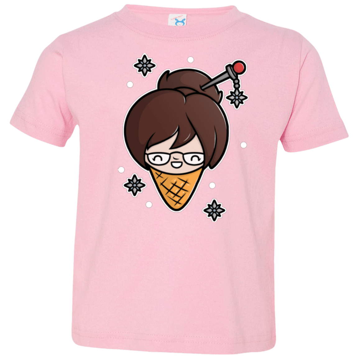 T-Shirts Pink / 2T Mei Cone Toddler Premium T-Shirt