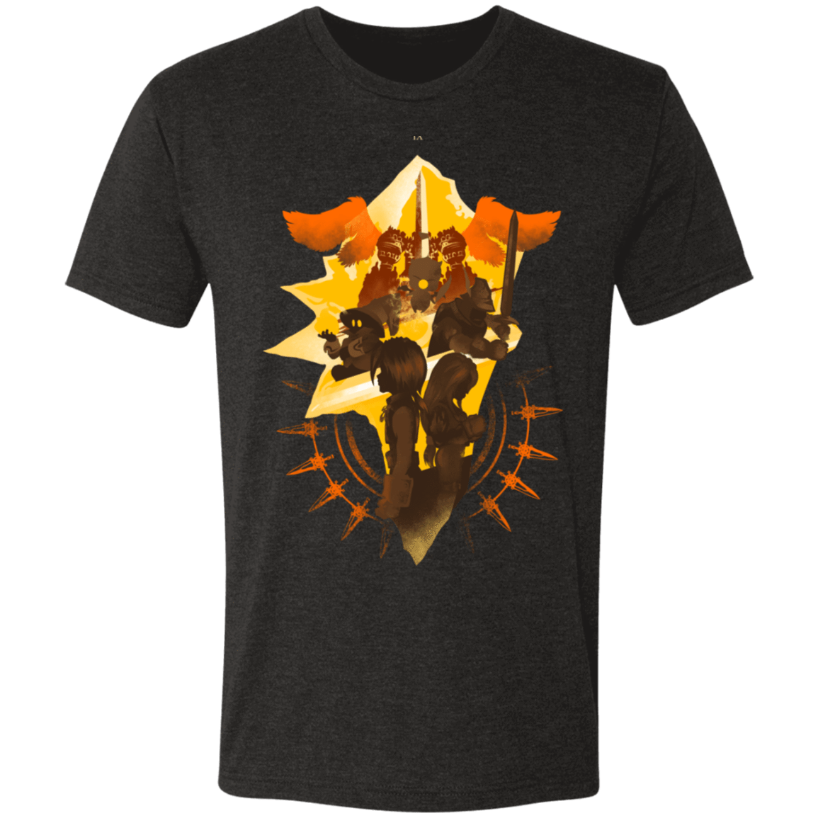 T-Shirts Vintage Black / S Melodies of IX Men's Triblend T-Shirt