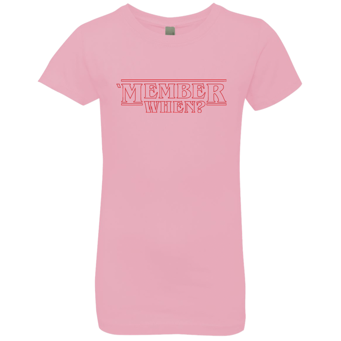 T-Shirts Light Pink / YXS Member When Girls Premium T-Shirt