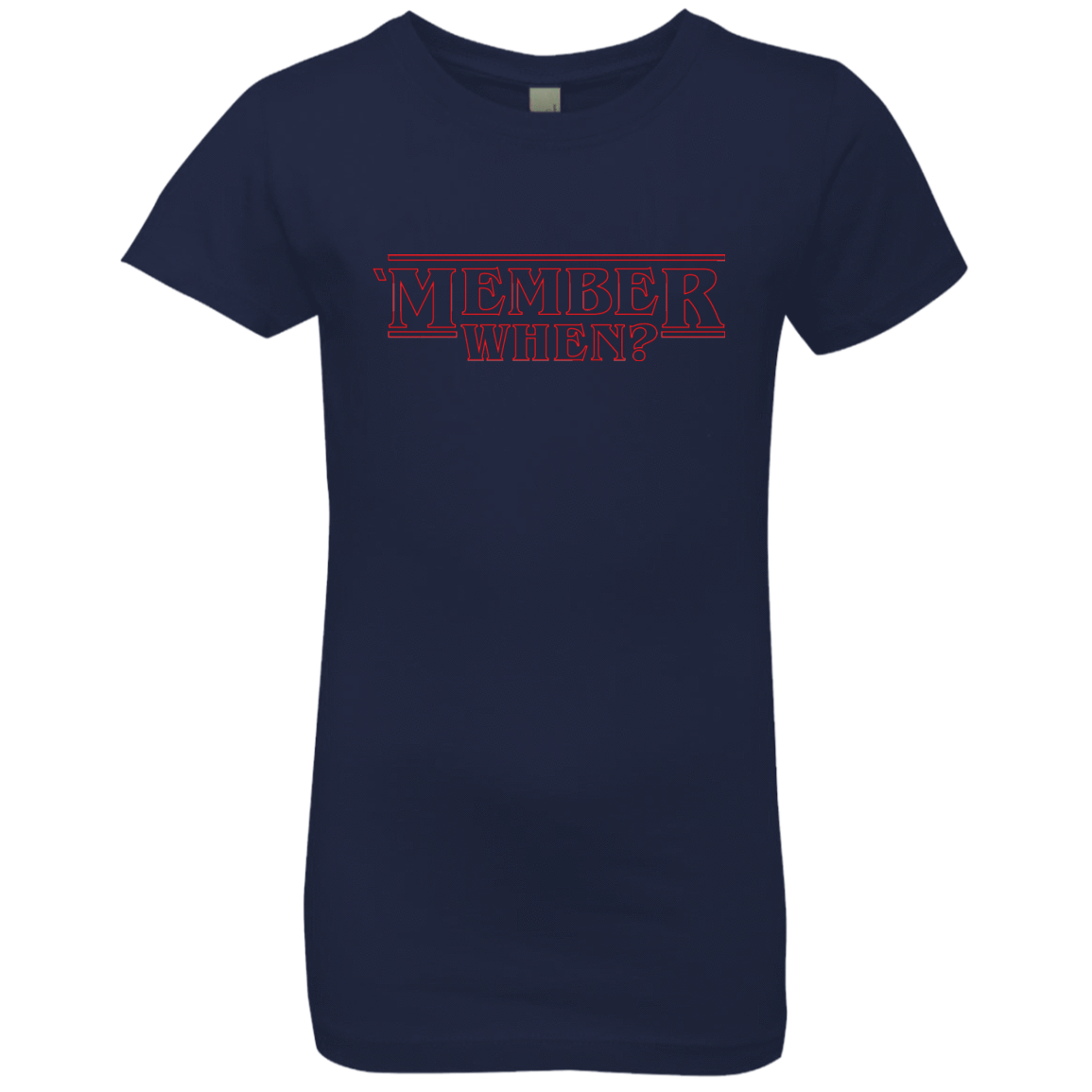 T-Shirts Midnight Navy / YXS Member When Girls Premium T-Shirt