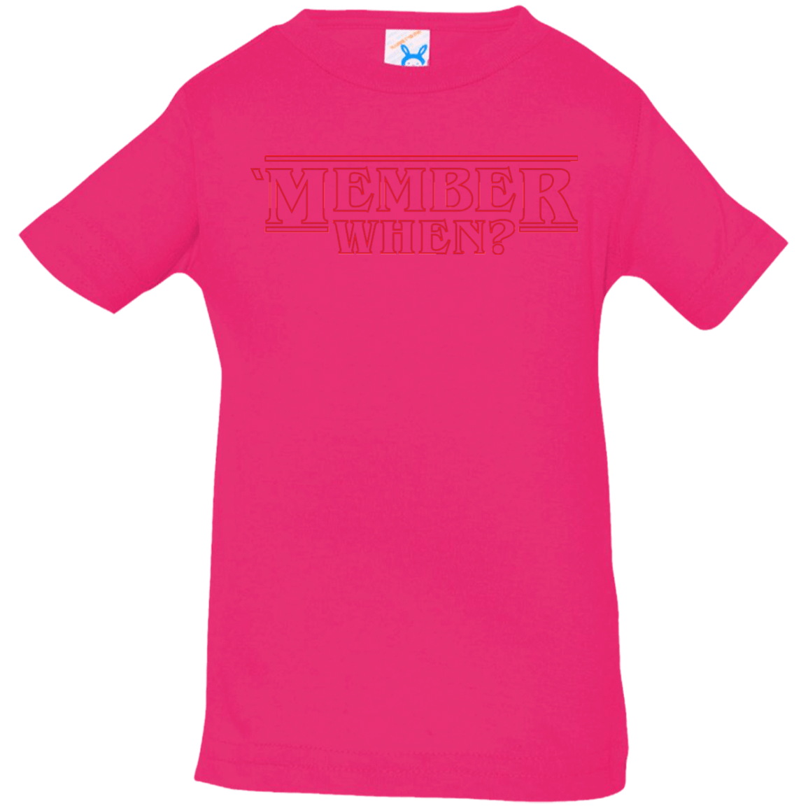 T-Shirts Hot Pink / 6 Months Member When Infant PremiumT-Shirt