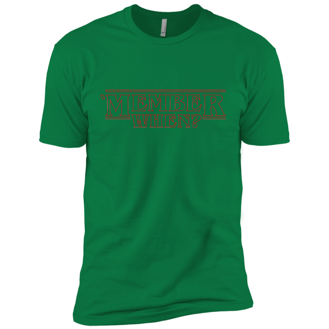 T-Shirts Kelly Green / X-Small Member When Men's Premium T-Shirt