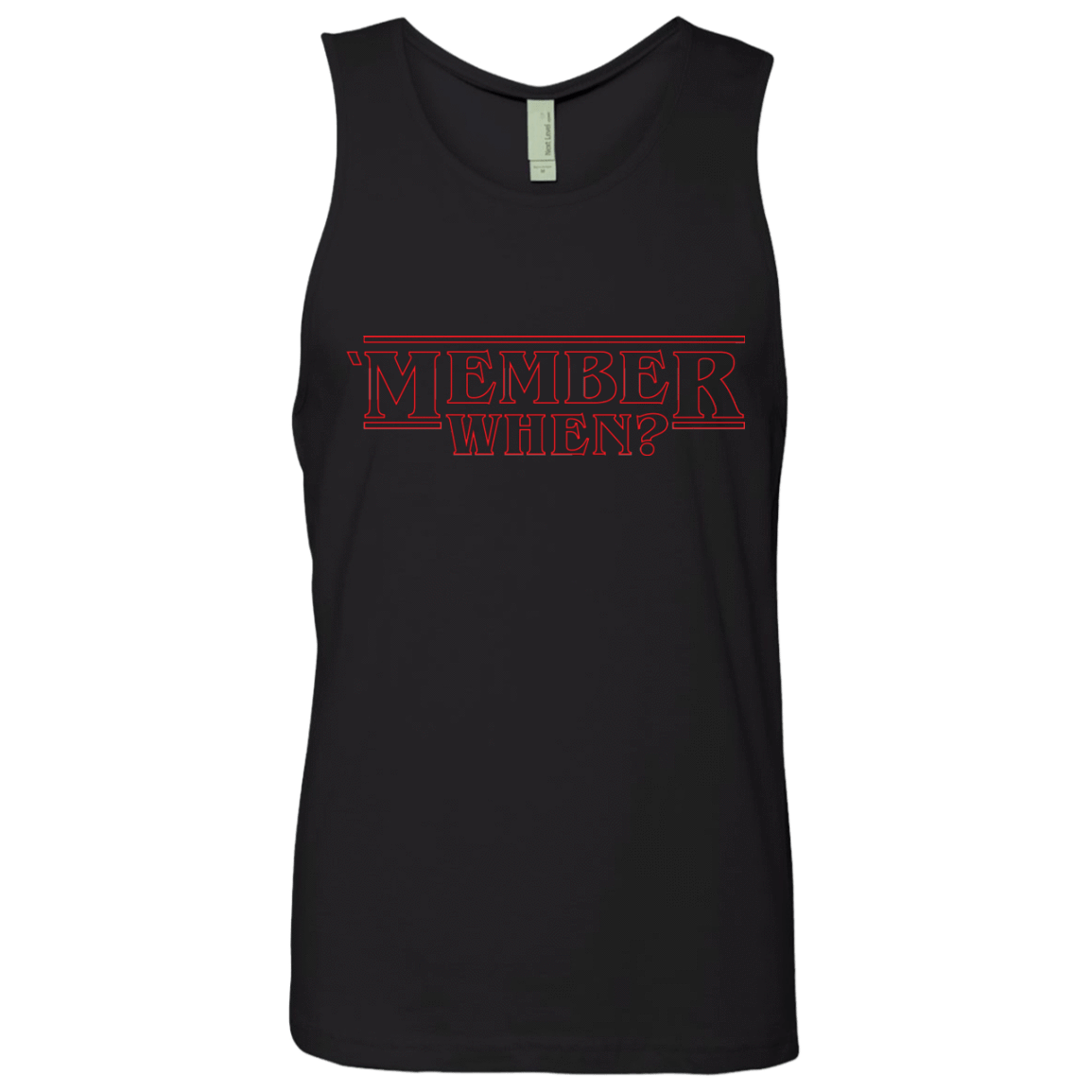 T-Shirts Black / Small Member When Men's Premium Tank Top