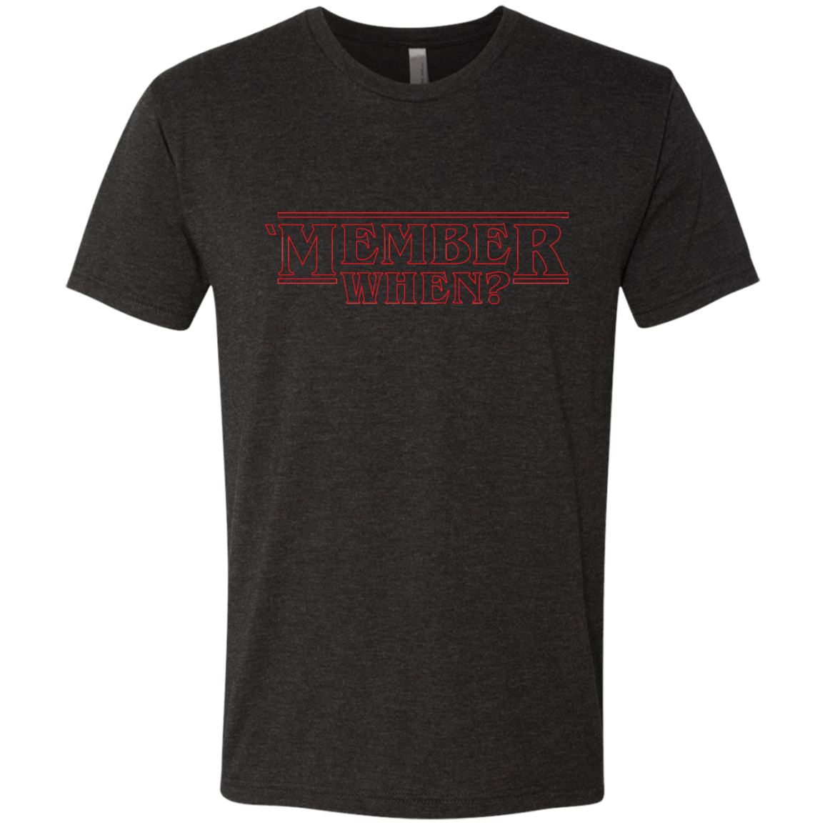 T-Shirts Vintage Black / Small Member When Men's Triblend T-Shirt