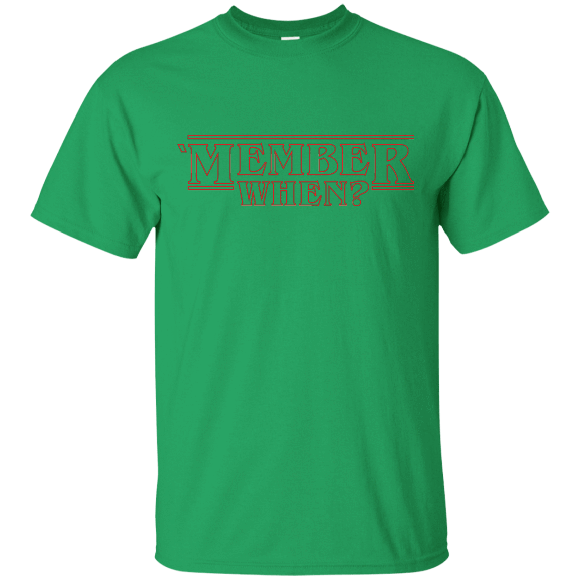 T-Shirts Irish Green / Small Member When T-Shirt