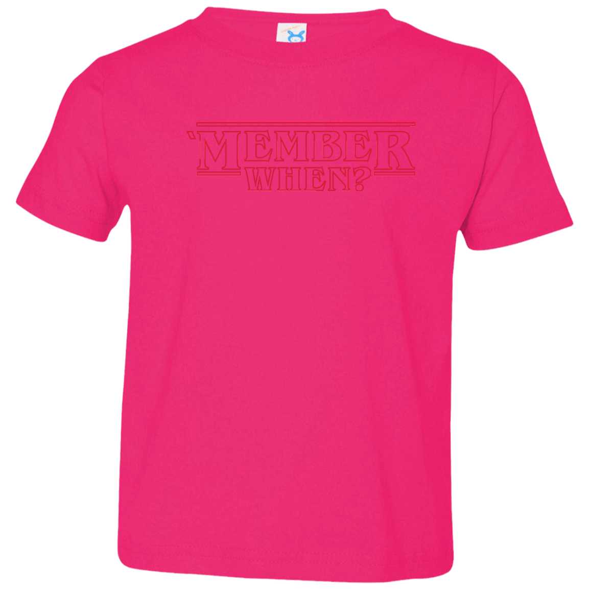 T-Shirts Hot Pink / 2T Member When Toddler Premium T-Shirt