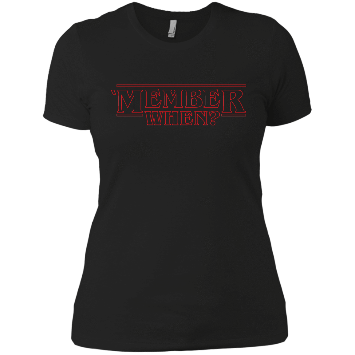T-Shirts Black / X-Small Member When Women's Premium T-Shirt