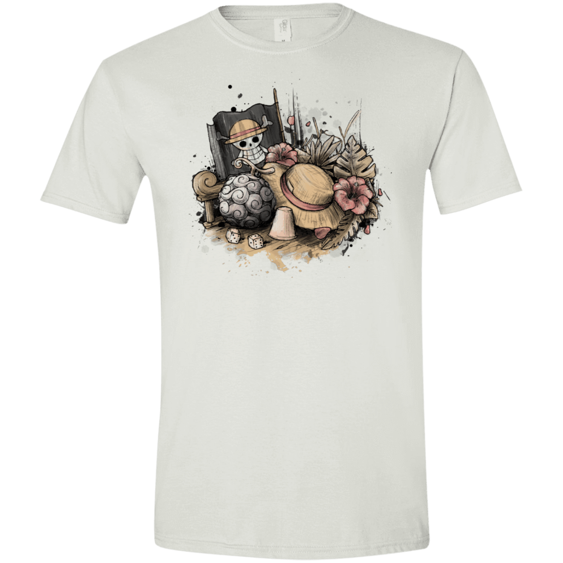 T-Shirts White / X-Small Memories of the Pirate Men's Semi-Fitted Softstyle