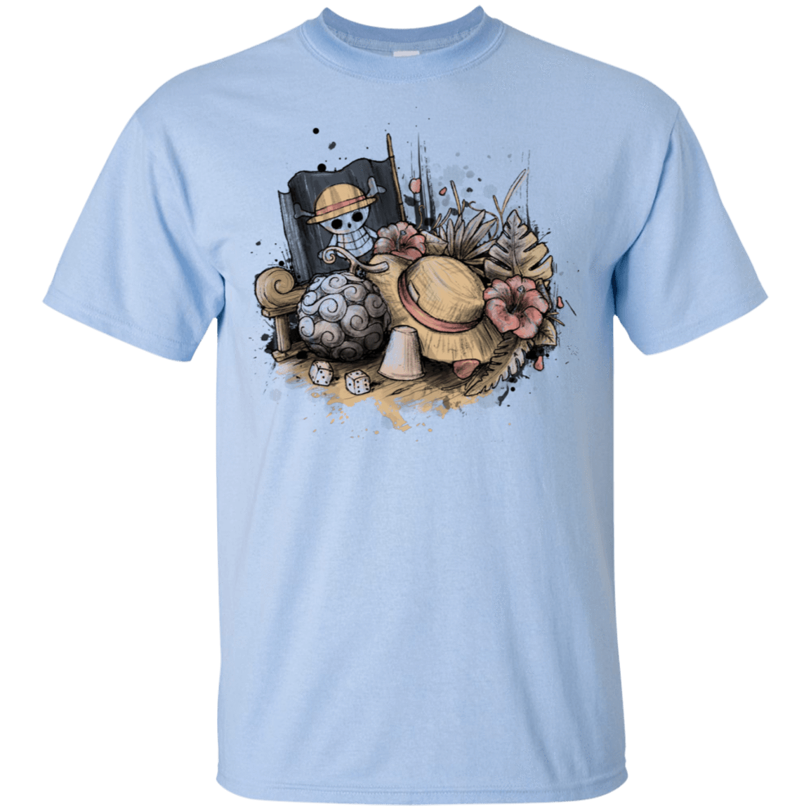 T-Shirts Light Blue / S Memories of the Pirate T-Shirt