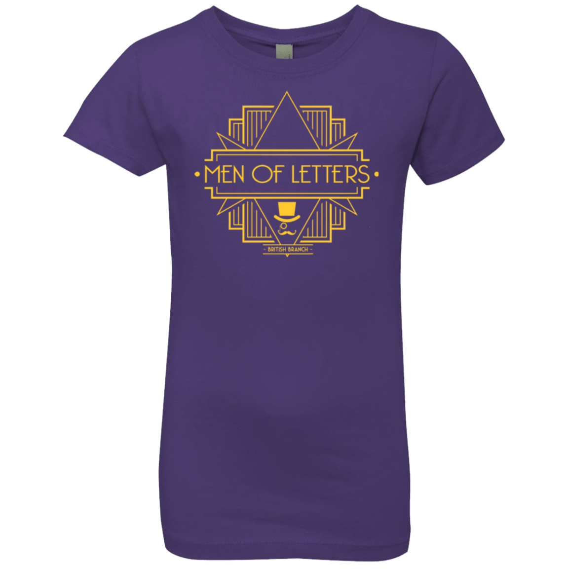 T-Shirts Purple Rush / YXS Men Of Letters British Branch Girls Premium T-Shirt