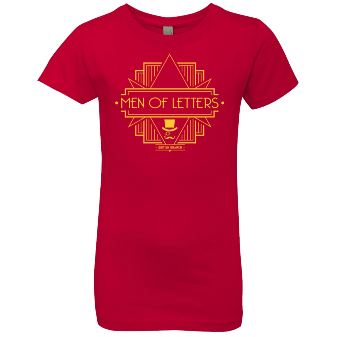 T-Shirts Red / YXS Men Of Letters British Branch Girls Premium T-Shirt