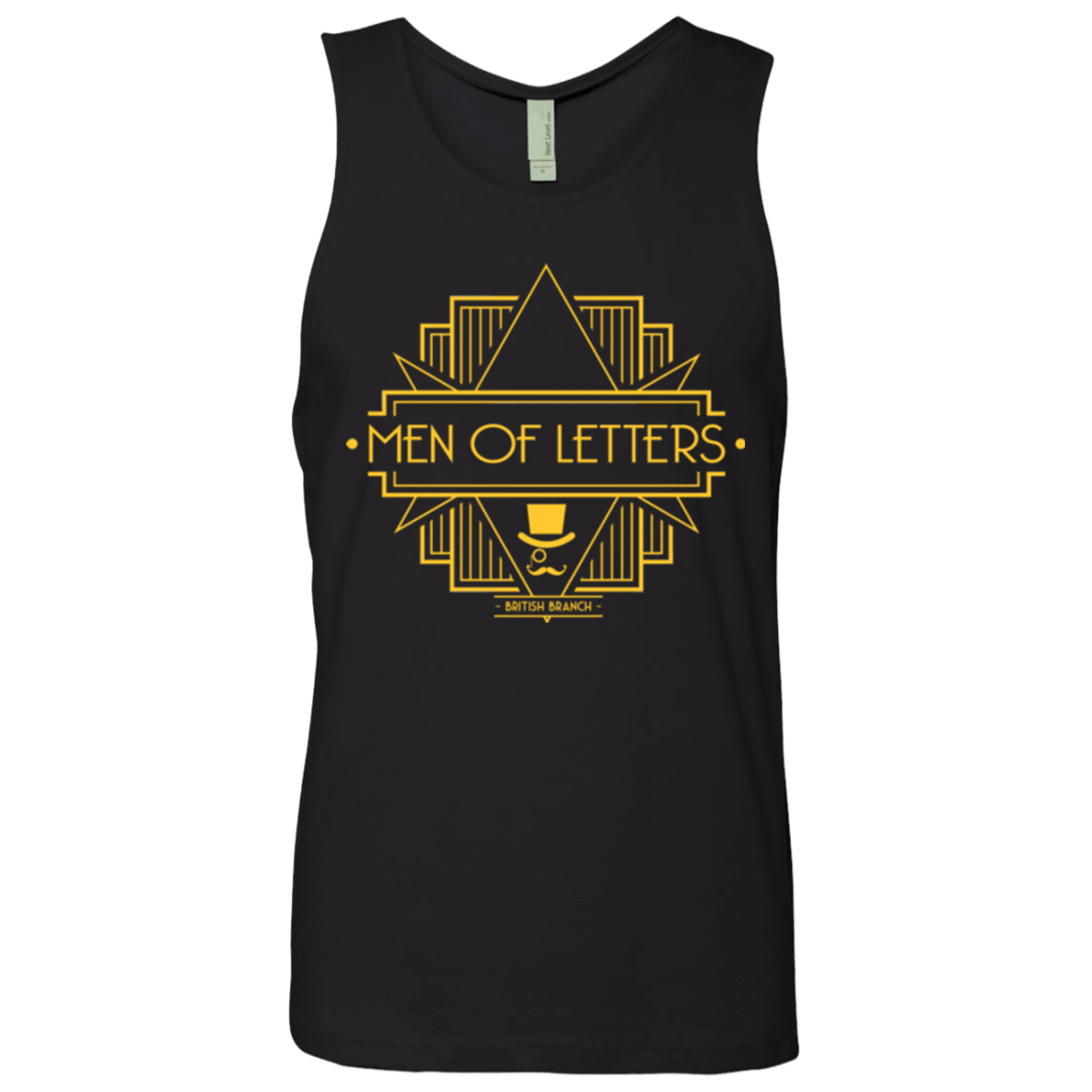 T-Shirts Black / Small Men Of Letters British Branch Men's Premium Tank Top