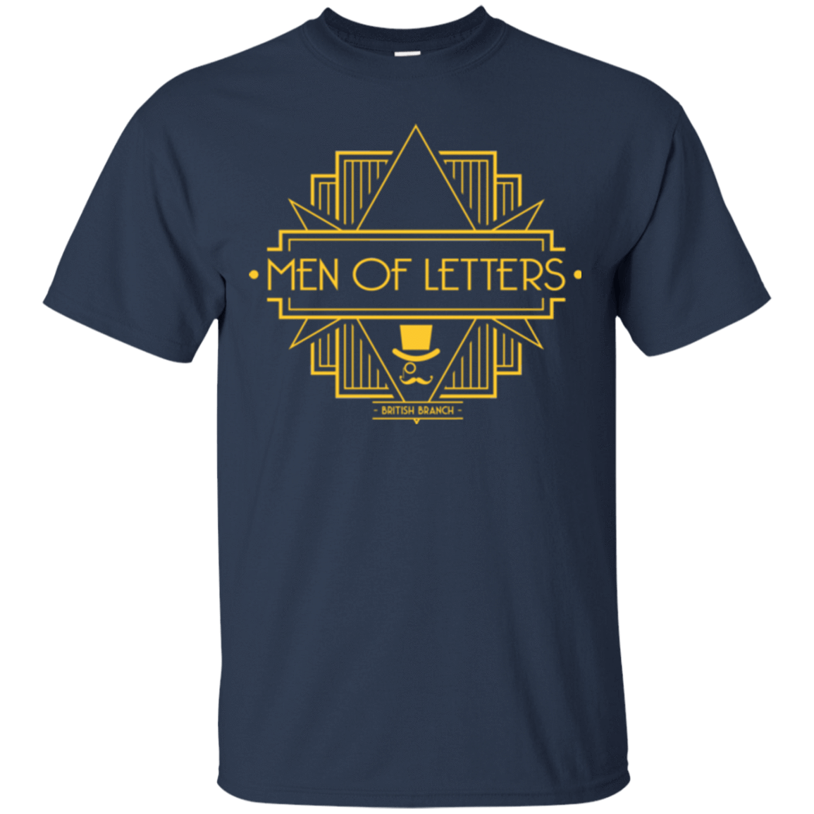 T-Shirts Navy / Small Men Of Letters British Branch T-Shirt