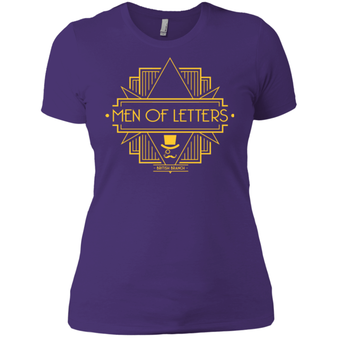 T-Shirts Purple / X-Small Men Of Letters British Branch Women's Premium T-Shirt