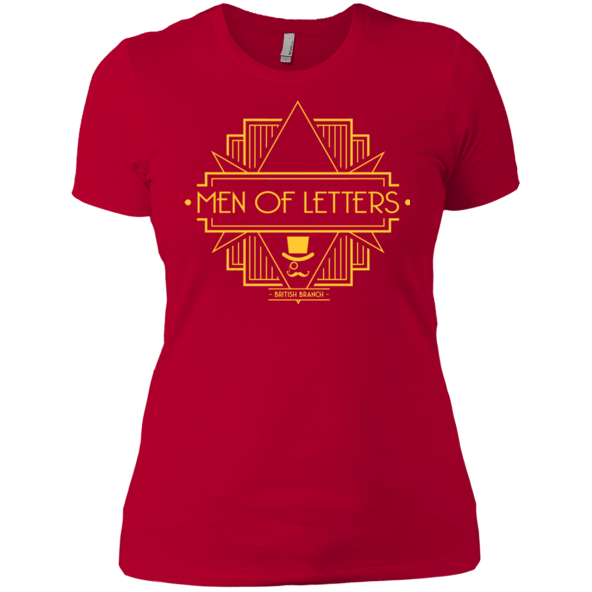 T-Shirts Red / X-Small Men Of Letters British Branch Women's Premium T-Shirt