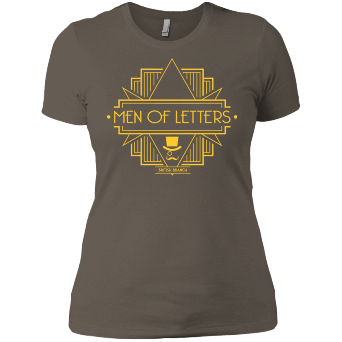 T-Shirts Warm Grey / X-Small Men Of Letters British Branch Women's Premium T-Shirt