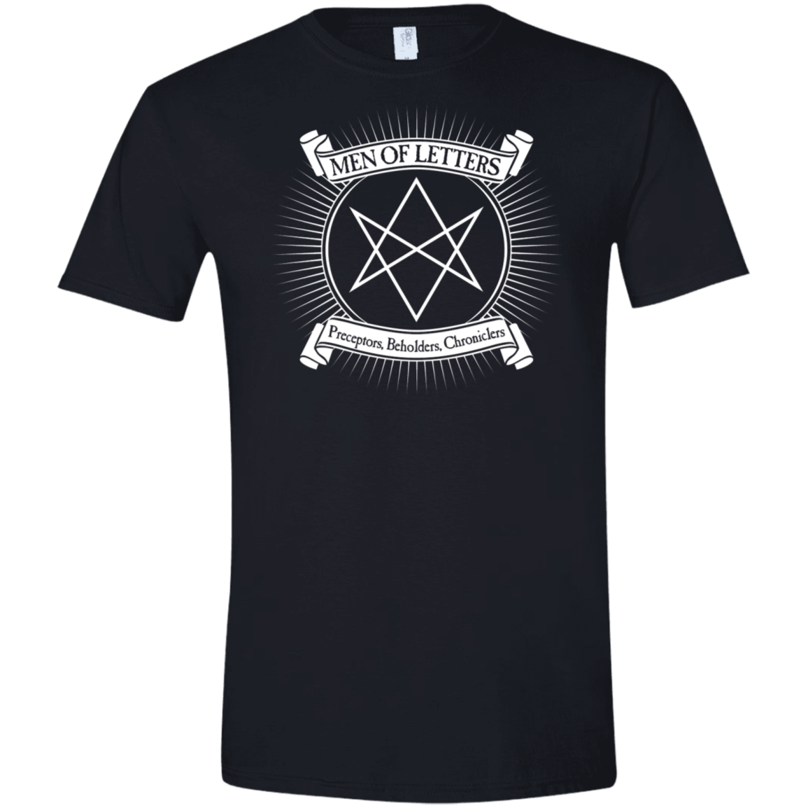 T-Shirts Black / X-Small Men of Letters Men's Semi-Fitted Softstyle