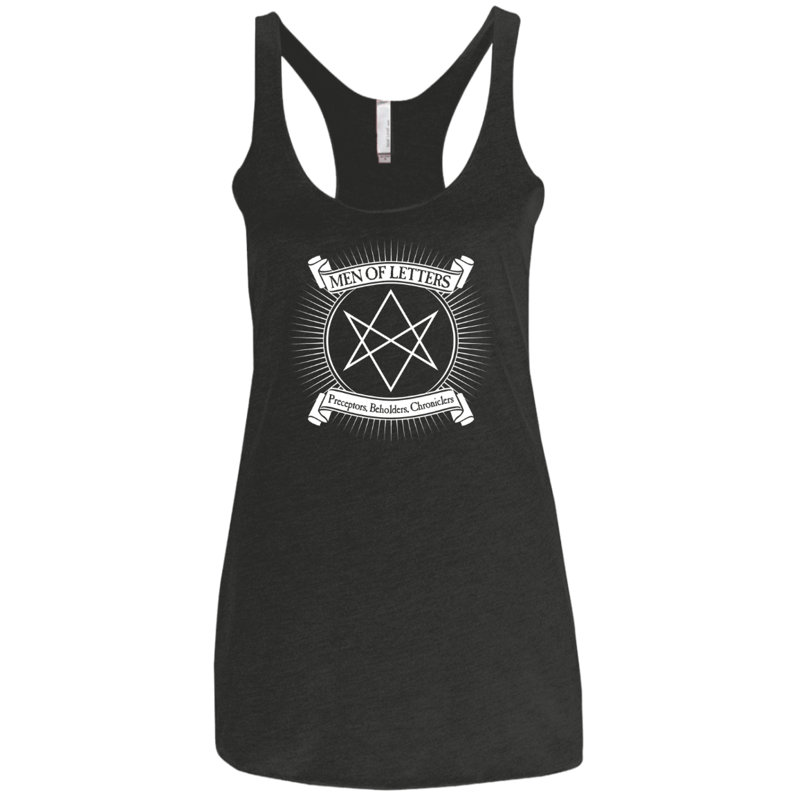 T-Shirts Vintage Black / X-Small Men of Letters Women's Triblend Racerback Tank