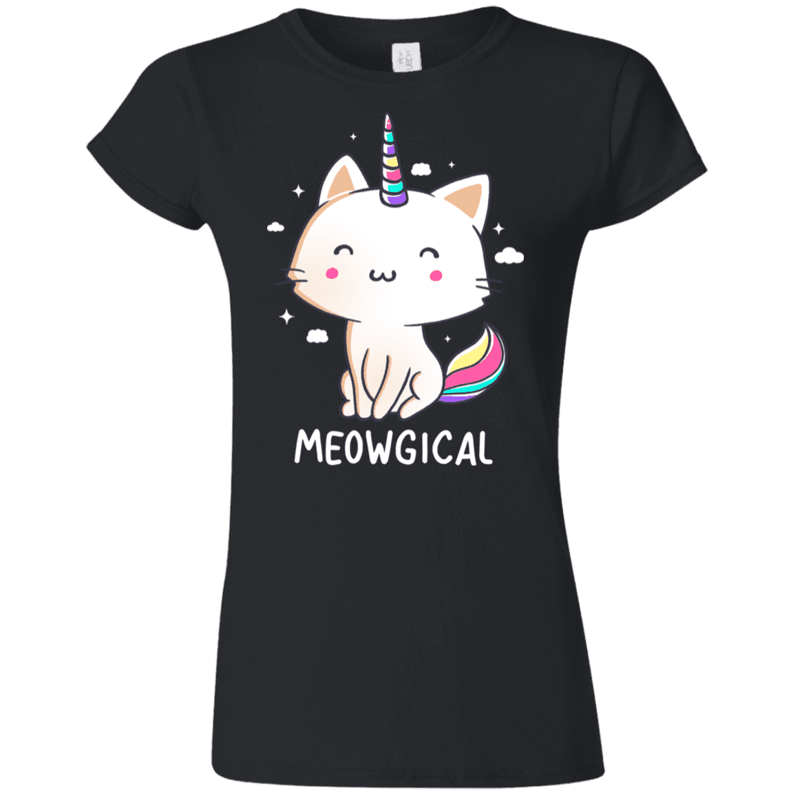 T-Shirts Black / S Meowgical Junior Slimmer-Fit T-Shirt