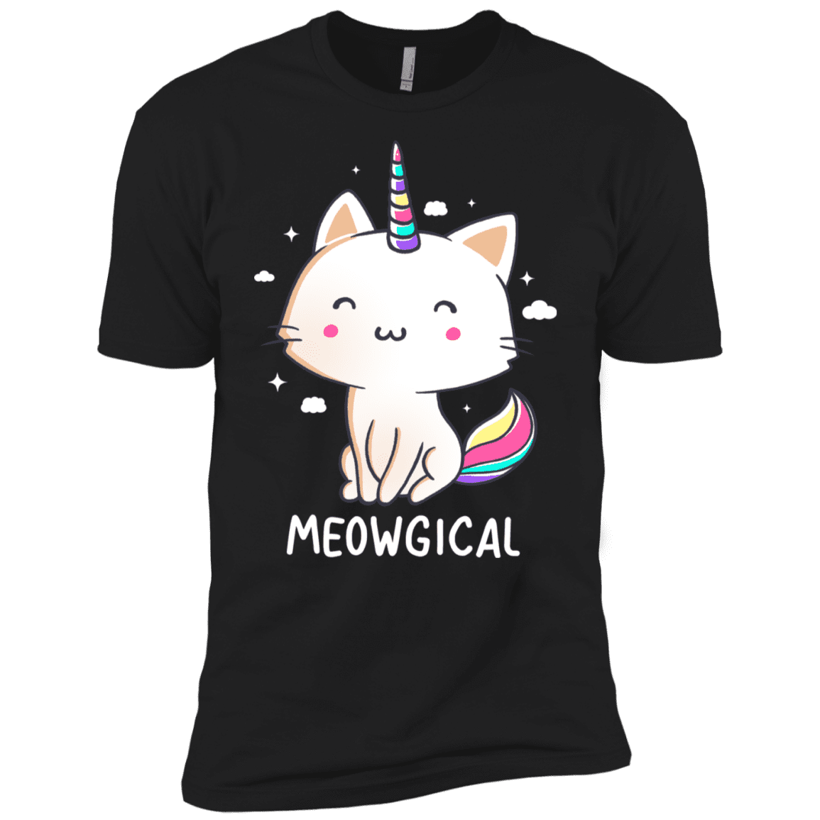 T-Shirts Black / X-Small Meowgical Men's Premium T-Shirt