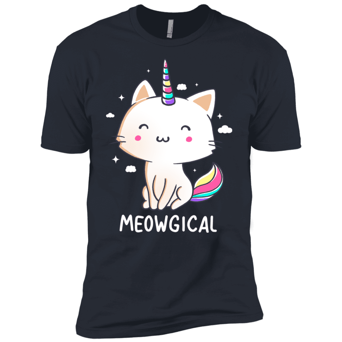 T-Shirts Indigo / X-Small Meowgical Men's Premium T-Shirt