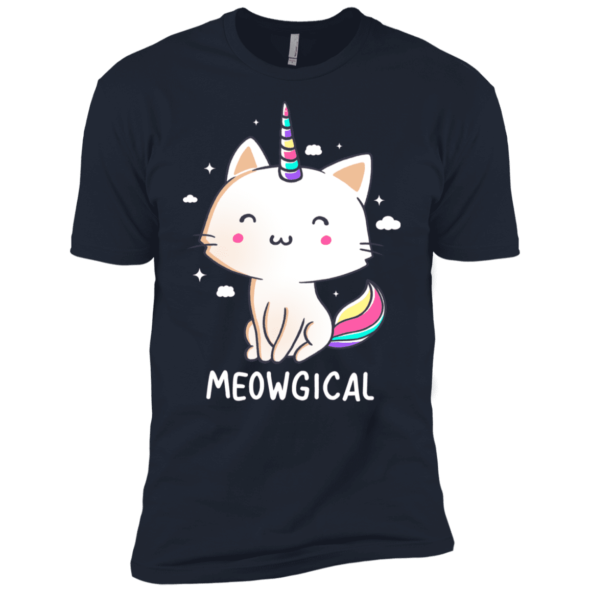 T-Shirts Midnight Navy / X-Small Meowgical Men's Premium T-Shirt