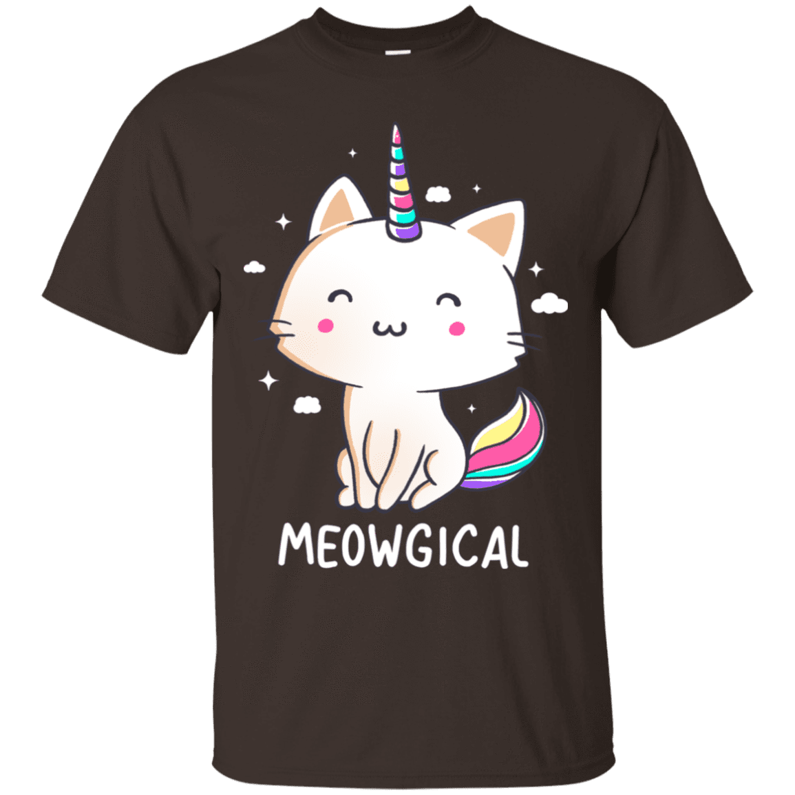 T-Shirts Dark Chocolate / S Meowgical T-Shirt