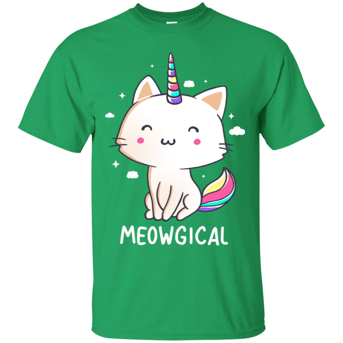 T-Shirts Irish Green / S Meowgical T-Shirt