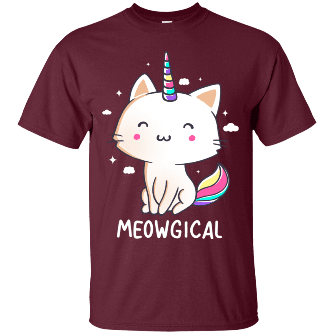 T-Shirts Maroon / S Meowgical T-Shirt