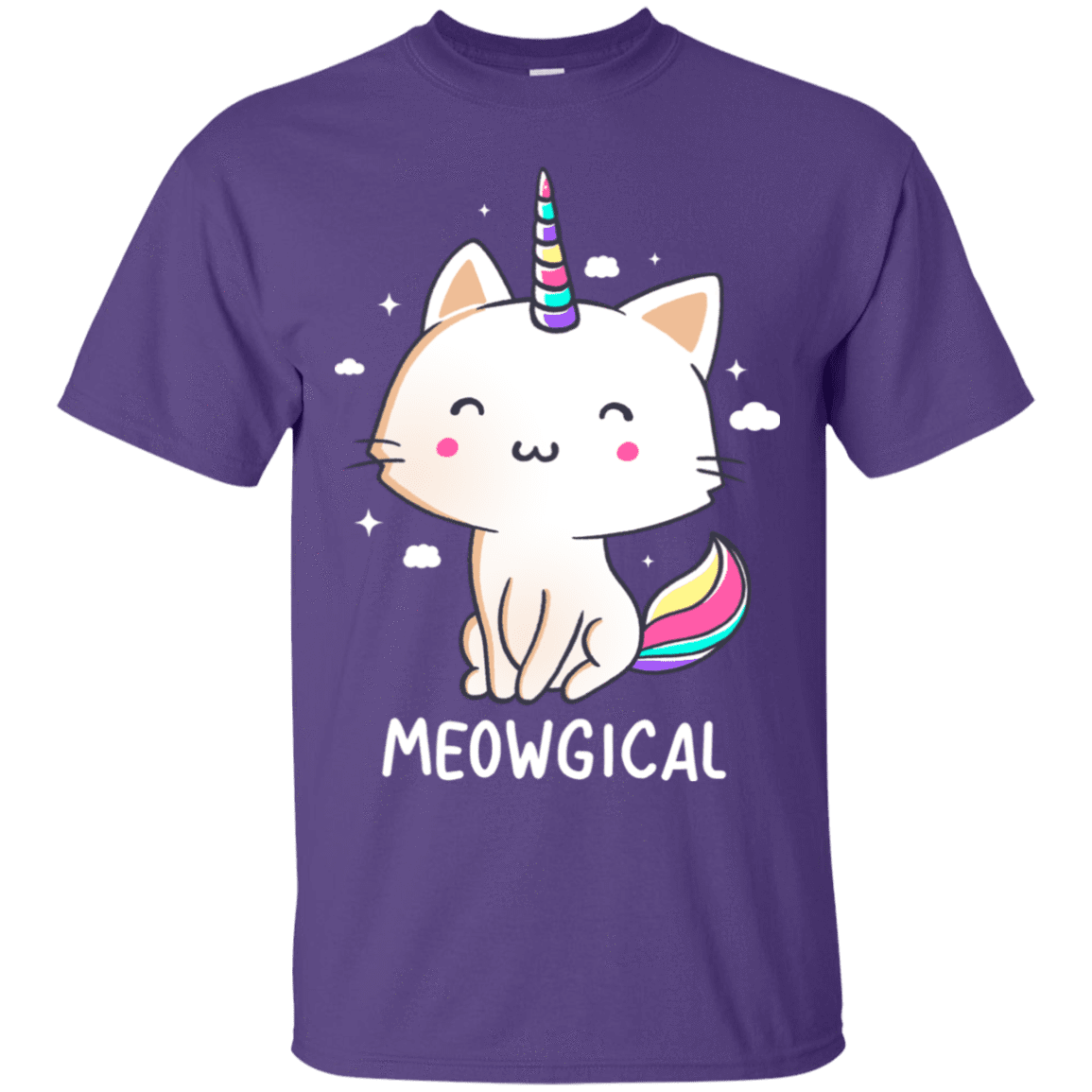 T-Shirts Purple / S Meowgical T-Shirt