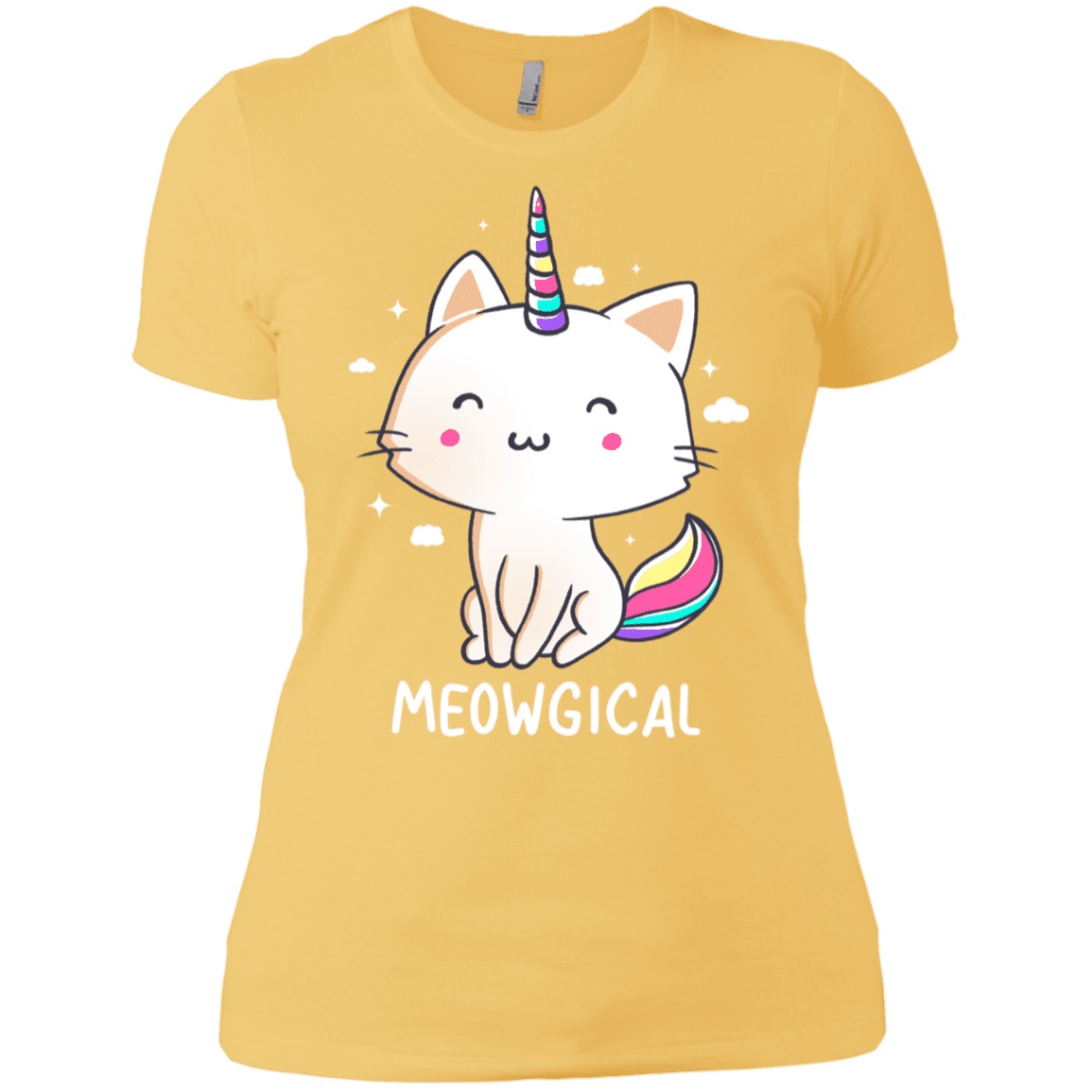 T-Shirts Banana Cream/ / X-Small Meowgical Women's Premium T-Shirt