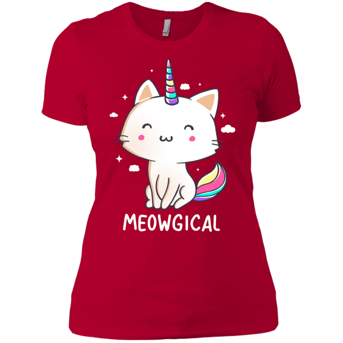 T-Shirts Red / X-Small Meowgical Women's Premium T-Shirt