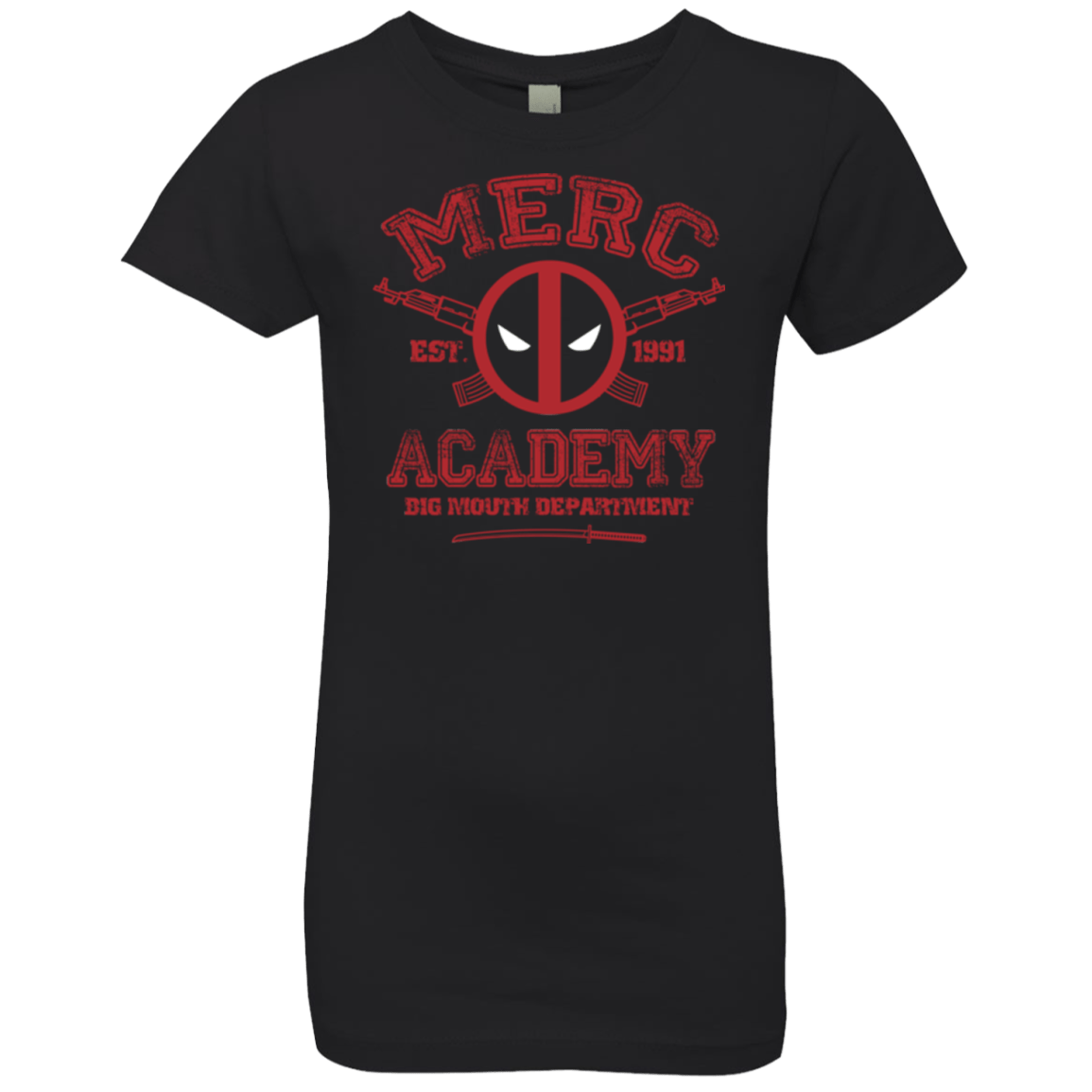 T-Shirts Black / YXS Merc Academy Girls Premium T-Shirt