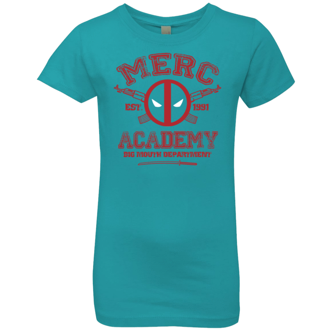 T-Shirts Tahiti Blue / YXS Merc Academy Girls Premium T-Shirt